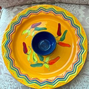 HAND-PAINTED EARTHWEAR  by Serrano ~ Festive